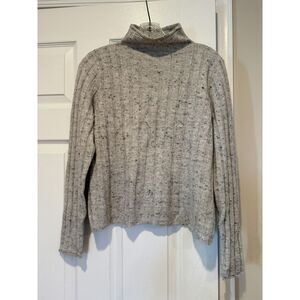 Madewell Women's Ribbed Knit Sweater - Size Medium
